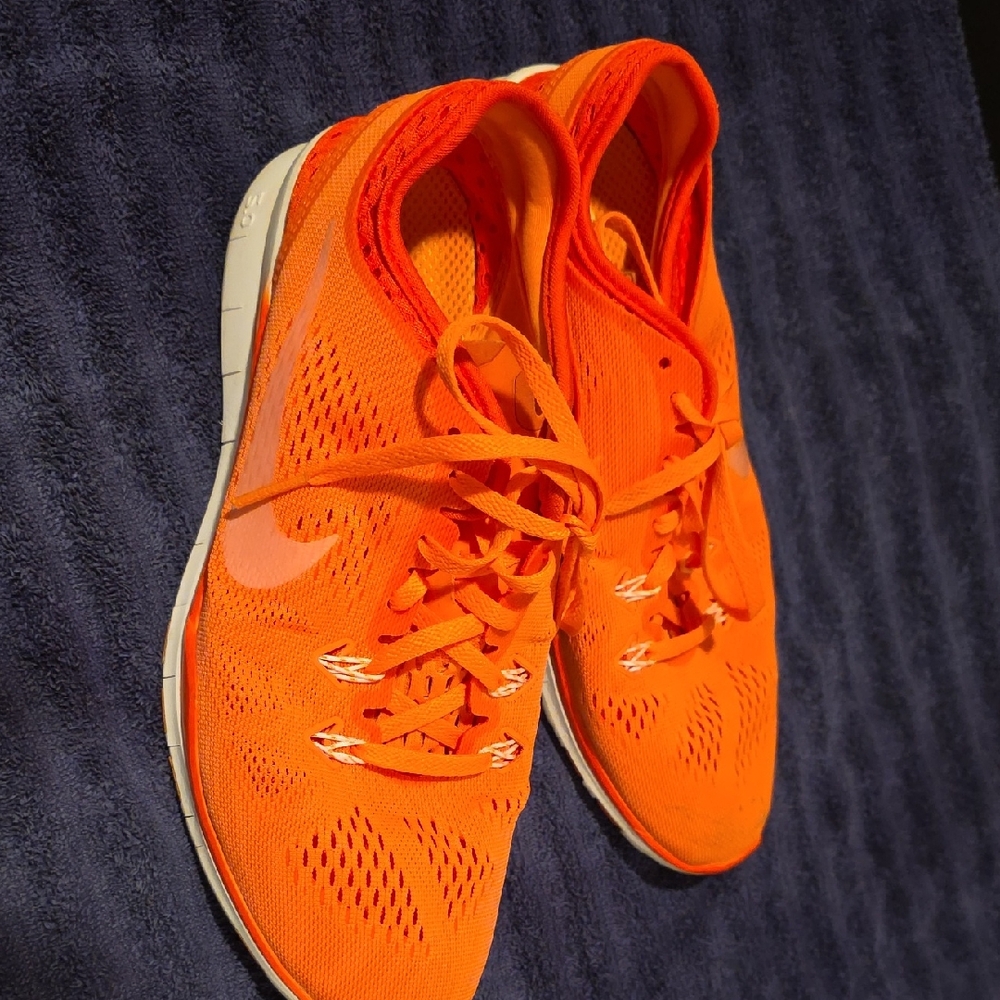 Nike Women's Bright Orange Athletic Shoes